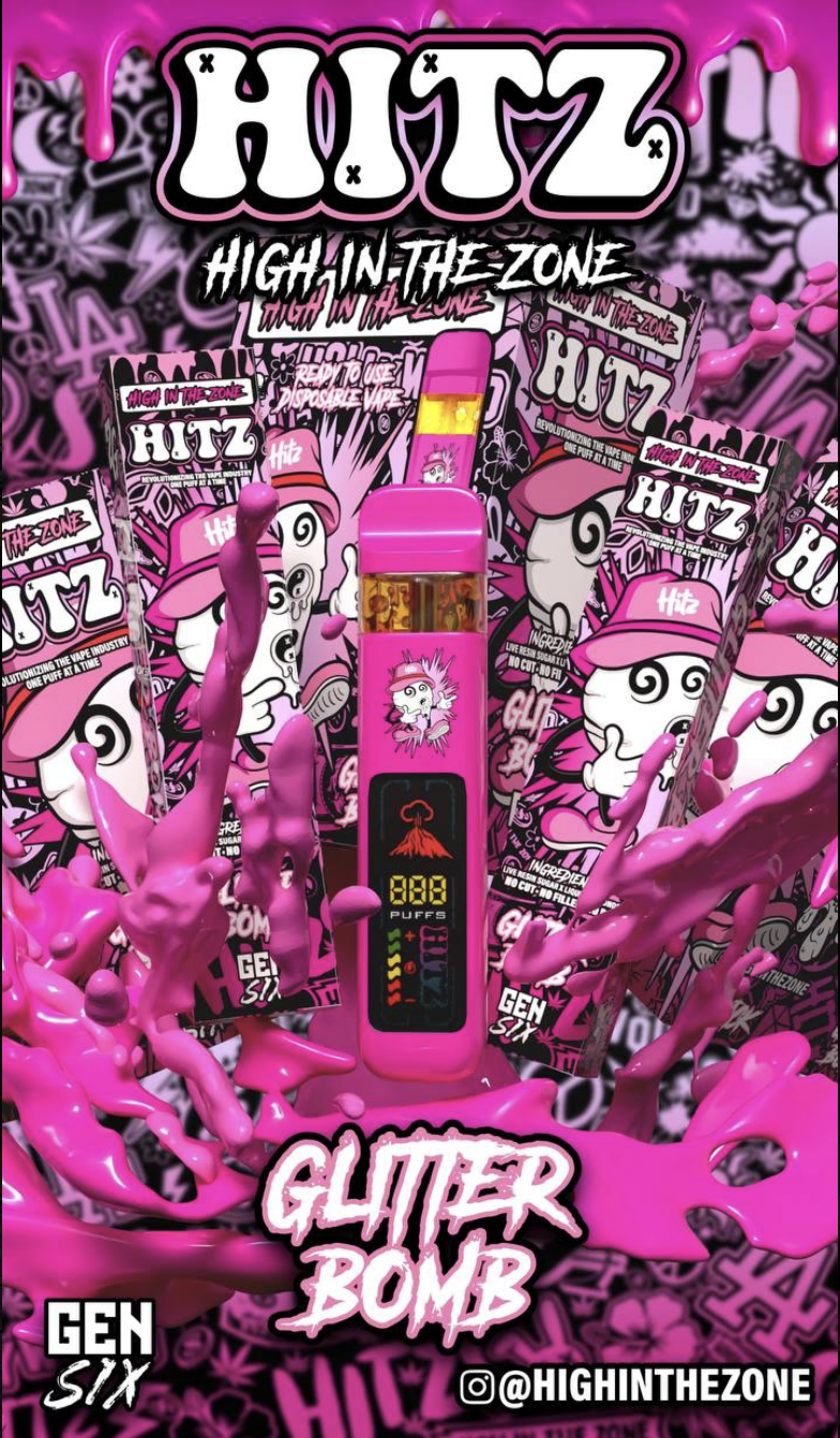 Hitz Glitter Bomb Gen6 Disposable